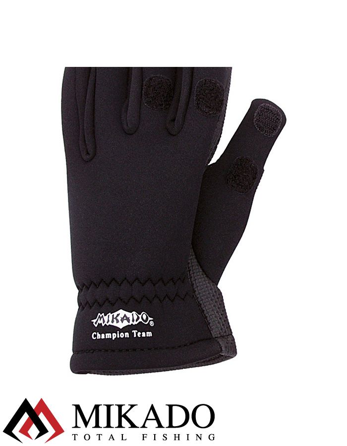 Перчатки рыболовные неопреновые Mikado UMR-00 размер L