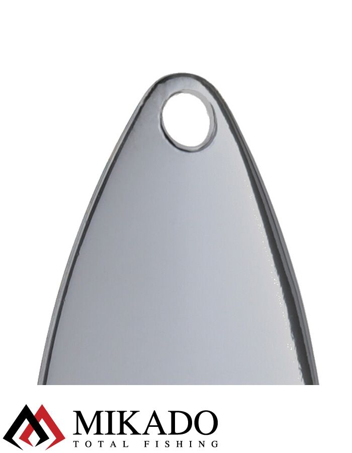 Блесна вращающаяся Mikado STREAM №2, 7 г., состаренное серебро, длина лепестка 42 мм.