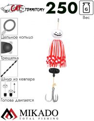 Приманка на сома Mikado CAT TERRITORY BOGEY PATRIOT 250 г.