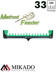 Наконечник стойки для фидера Mikado - Method Feeder THREADED SUPPORT тип ГРЕБЁНКА, 33см, регулируеая