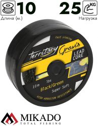 Лидкор Mikado GRAVIS LEADCORE black/green 55 lb (10 м)