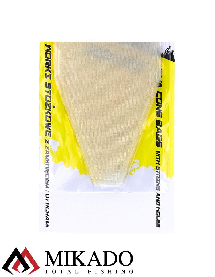 Пакеты ПВА Mikado с затяжкой, (конические) 115 x 200 мм.  ( 10 шт.)