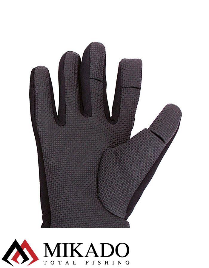 Перчатки рыболовные неопреновые Mikado UMR-00 размер XL