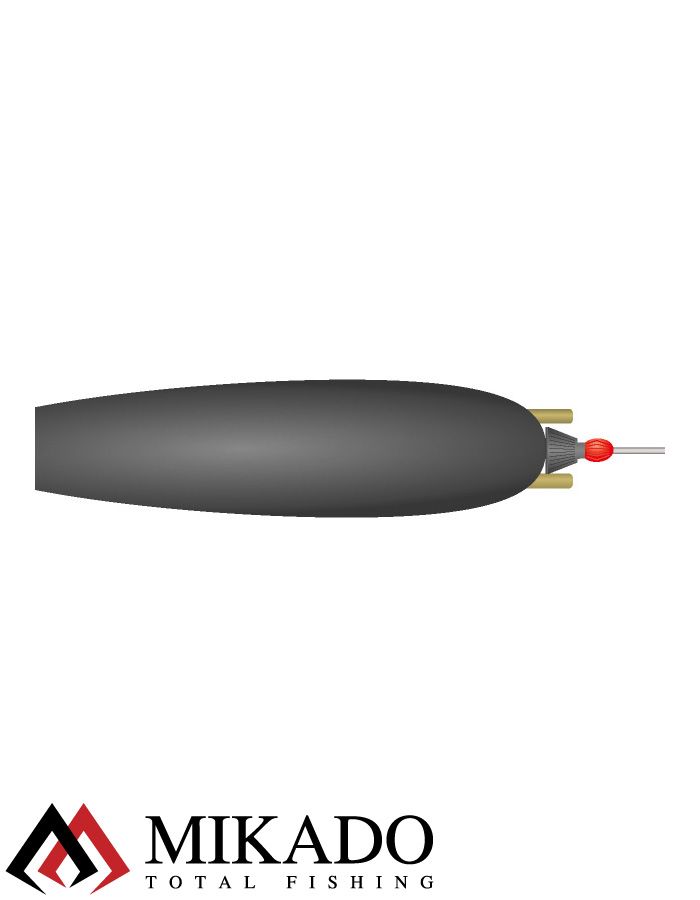 Оснастка на сома Mikado SET I -ADJUSTABLE COMBI RIG (200см, попл.20г, тройник №3/0) прочность-100 кг