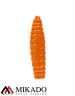 Личинка крупная силиконовая Mikado TROUT CAMPIONE FAT GRUB (чеснок) 2.6 см., 0.58 г., ORANGE (8 шт.)