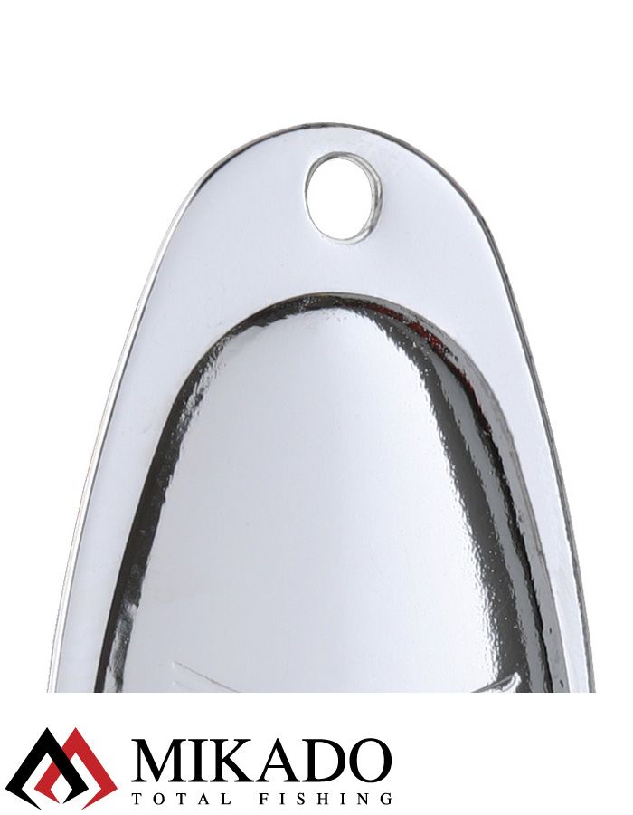 Блесна вращающаяся с кисточкой Mikado BLASTER № 00, 1,3 г., серебро