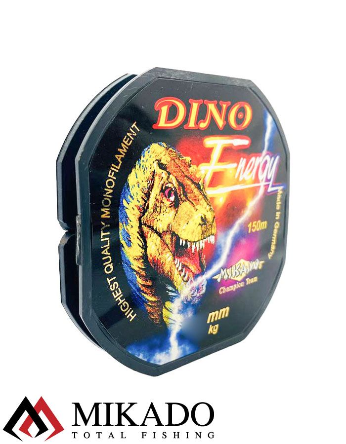 Леска Mikado DINO ENERGY 0,14 (150 м) - 3,10 кг.