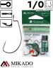Офсетный крючок Mikado WORM 1 № 1/0   ( 5 шт.)