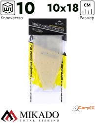 Пакеты ПВА Mikado с затяжкой, с отверстиями (конические) 100 x 180 мм.  ( 10 шт.)