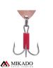 Блесна колеблющаяся Mikado NANCY №4, 20 г., 6.3 см., медь