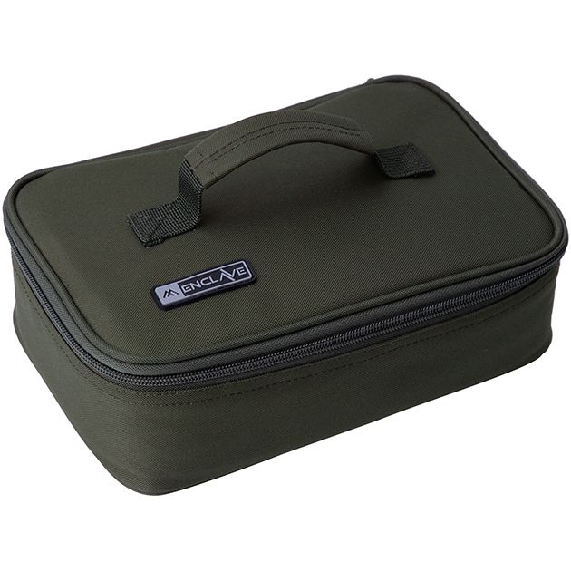 Сумка для карповых аксессуаров Mikado UWF-021-S (16 x 10 x 8 см.) зелёная