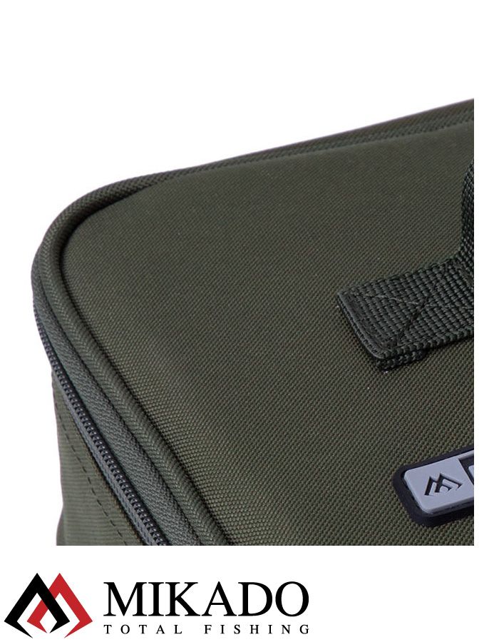 Сумка для карповых аксессуаров Mikado UWF-021-S (16 x 10 x 8 см.) зелёная