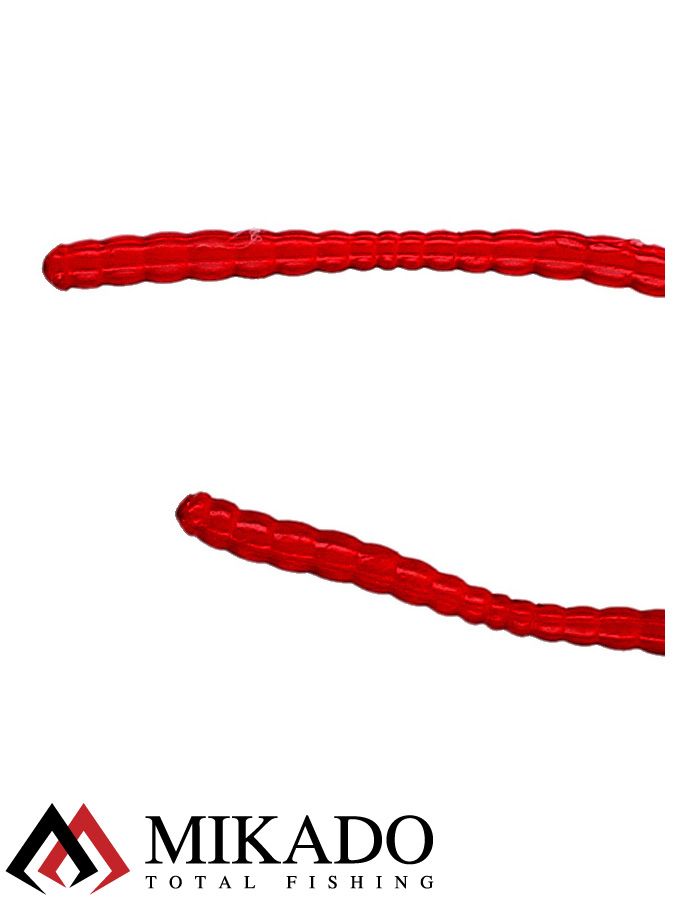 Мотыль искусственный Mikado NATURAL SCENT ARTIFICIAL BLOODWORM, 1.5 см. (30 шт.)