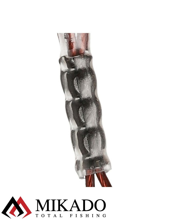 Поводок Mikado DREAM LEADER SURFLON 7x7 30см., 20lb, 9кг. (2шт.)