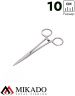 Зажим рыболовный Mikado прямой (10 см.) AI-7917
