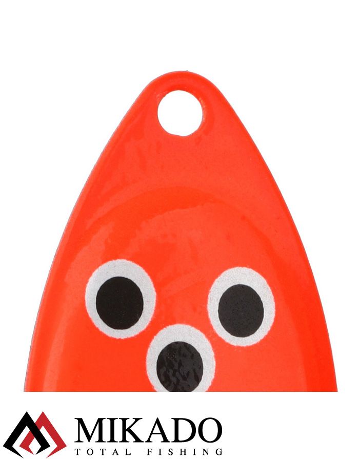 Блесна вращающаяся Mikado FOCUS №3, 6 г., серебро 26, длина лепестка 32 мм.