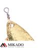 Блесна вращающаяся Mikado STREAM №3, 10 г., золото 00 чешуя, длина лепестка 52 мм.