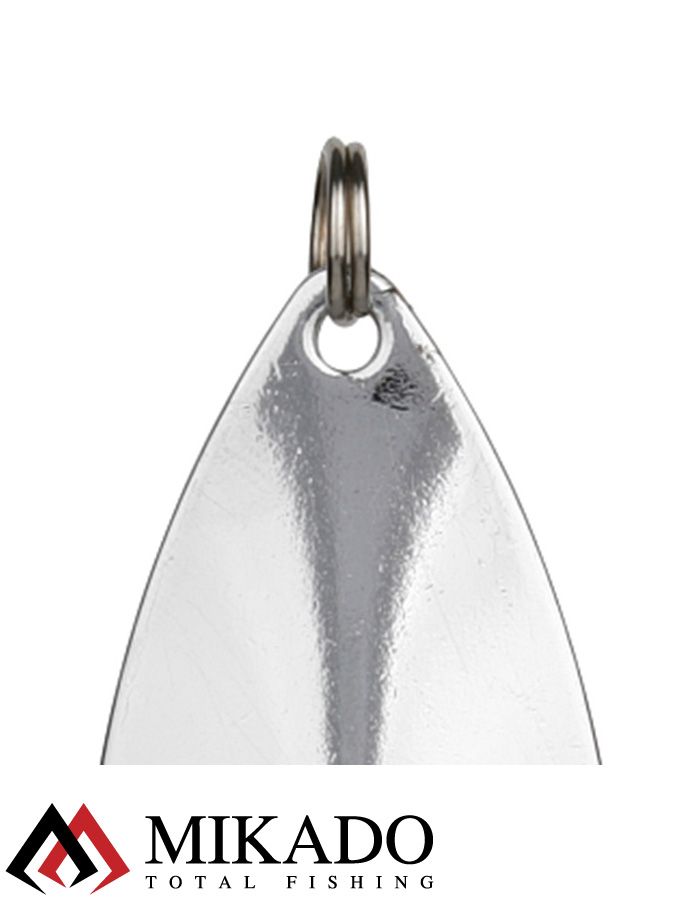 Блесна колеблющаяся Mikado FOCUS №3, 21 г., 7 см., серебро
