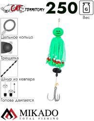 Приманка на сома Mikado CAT TERRITORY BOGEY TEDDY 250 г.