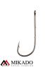 Крючки Mikado SENSUAL - ROUND с заусенцами № 4 BN (с ушком) ( 10 шт.)