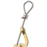 Блесна вращающаяся с кисточкой Mikado M-GRUB № 4, 13 г., GOLD/RED TIGER