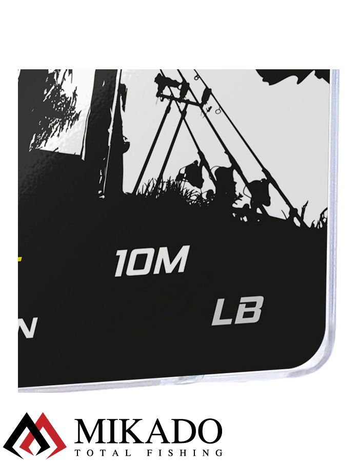 Поводочный плетеный шнур Mikado Territory SILKY SOFT BRAID мягкий 30LB (10 м) тёмно-коричневый