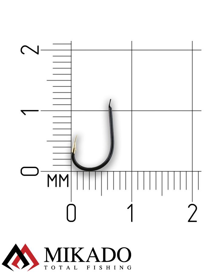 Крючки Mikado GOLDEN POINT - CHINU №  8 GB (с лопаткой) ( 10 шт.)