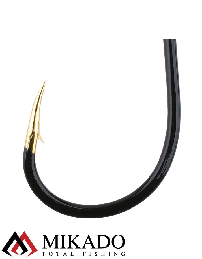 Крючки Mikado GOLDEN POINT - CHINU №  8 GB (с лопаткой) ( 10 шт.)