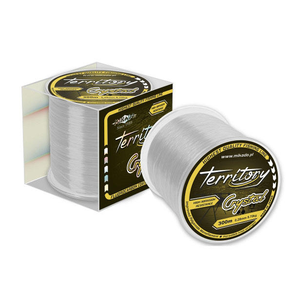 Леска мононить Mikado TERRITORY CRYSTAL 0,40 (600 м) - 14.50 кг.