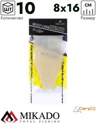 Пакеты ПВА Mikado с затяжкой, с отверстиями (конические) 80 x 160 мм.  ( 10 шт.)