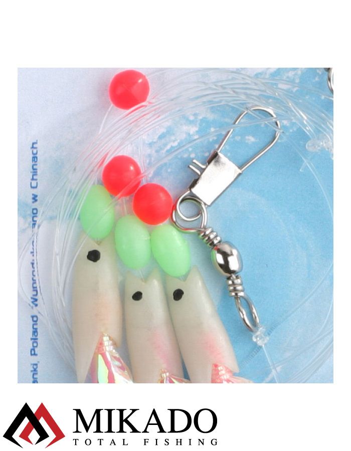Морская оснастка Mikado HOKKAI RIG, крючок № 1/0