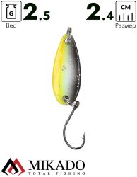Блесна колеблющаяся Mikado MINI 1.5 г., 2.4 см., 01