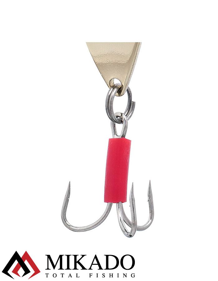 Блесна колеблющаяся Mikado ZOE №1, 18 г., 7.9 см., золото