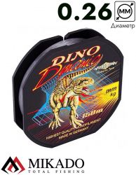 Леска мононить Mikado DINO DYNAMIC 0,26 (150 м) - 9,00кг.