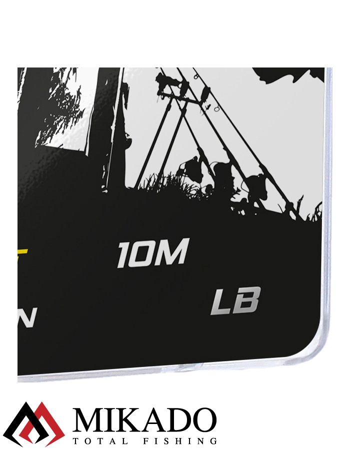 Поводочный плетеный шнур Mikado Territory SILKY SOFT BRAID мягкий 30LB (10 м) тёмно-зелёный