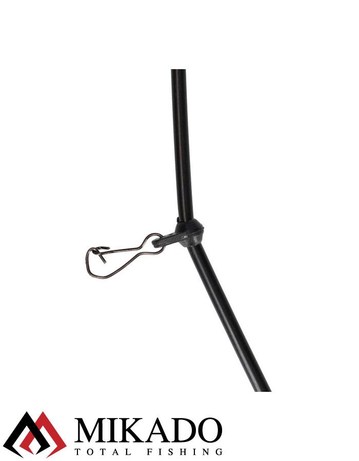 Трубка - антизакручиватель Mikado с карабином 6 см.  ( 10 шт.)