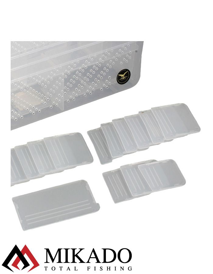 Бокс рыболова Mikado UAC-C001H (28 x 22 x 12 см.) вентилируемый