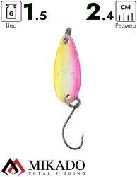 Блесна колеблющаяся Mikado MINI 1.5 г., 2.4 см., 02