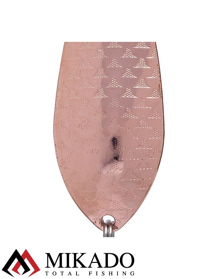 Блесна колеблющаяся Mikado NANCY №5, 25 г., 8.3 см., медь