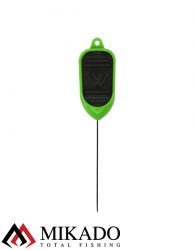 Инструмент Mikado Method Feeder Игла PUSH STOP HQ чёрно-салатовая