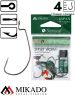 Офсетный крючок Mikado WORM 1 № 4   ( 5 шт.)