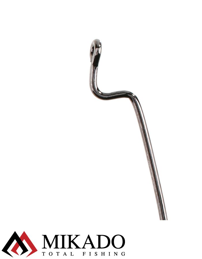 Офсетный крючок Mikado WORM 1 № 4   ( 5 шт.)