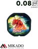 Леска мононить Mikado DINO ULTRA 0,08 (30 м) - 1.85 кг.