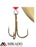 Блесна вращающаяся Mikado WILLOW №6, 22 г., золото, длина лепестка 75 мм.