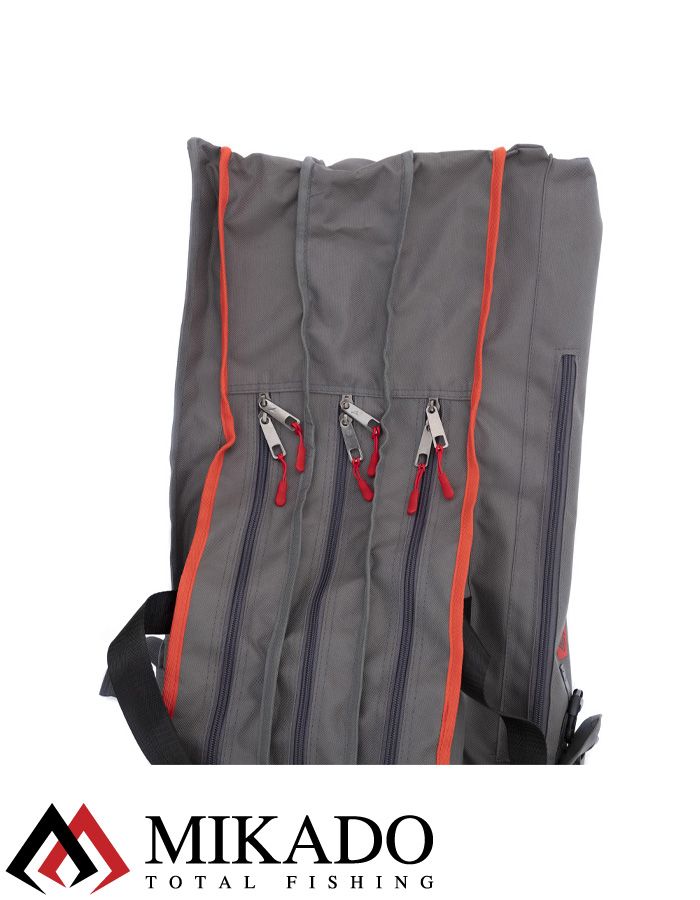 Чехол для удилищ Mikado 3 секции 150 см. серый