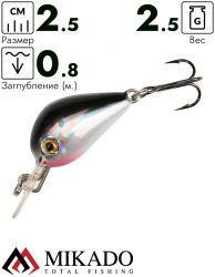 Воблер Mikado DUENDE 2.5 см. / 04 - плавающий