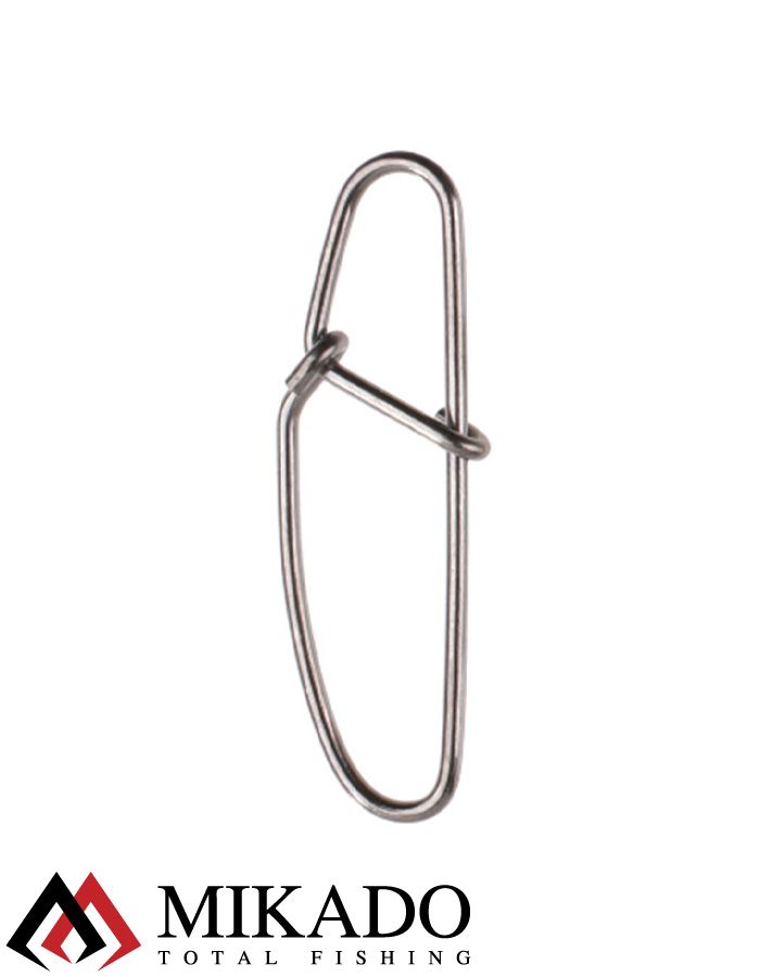 Застежка Mikado New hooked BN № 3.  тест 35 кг. (12 шт.)