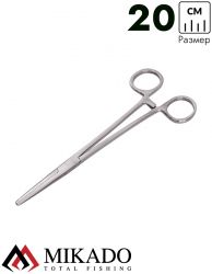 Зажим рыболовный Mikado прямой (20 см.) AI-7921