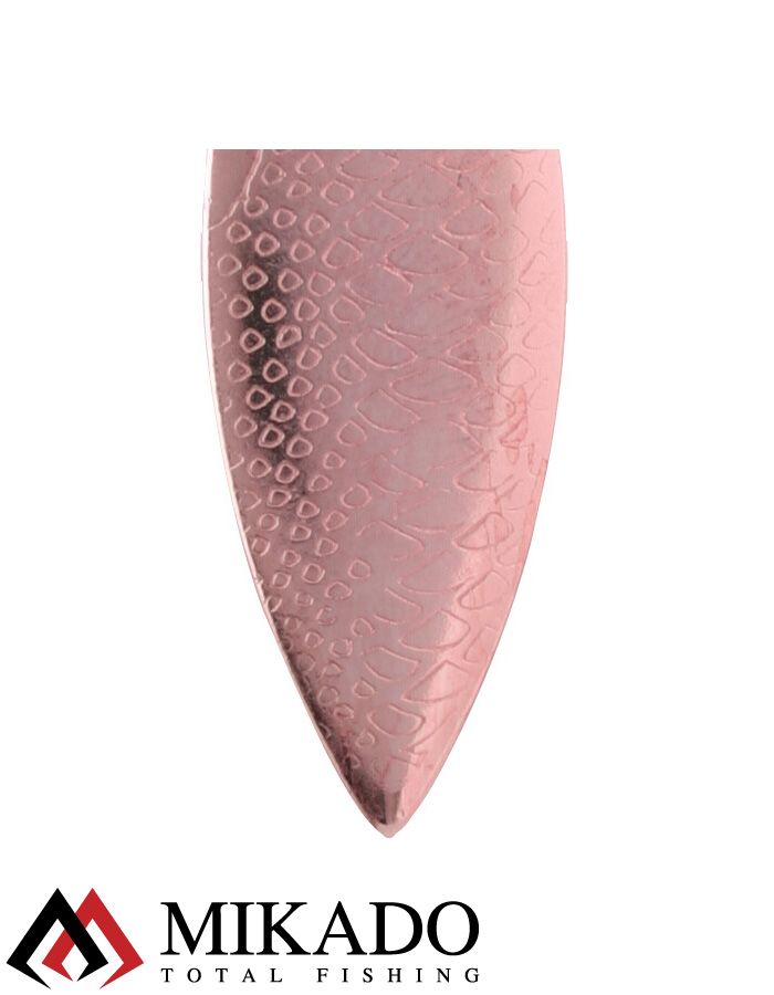 Блесна вращающаяся Mikado WILLOW №6, 22 г., медь, длина лепестка 75 мм.