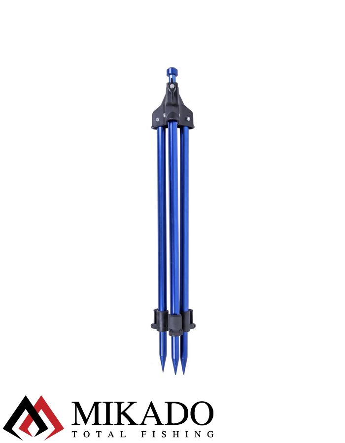 Штатив-тренога Mikado SURFCAST для морских удилищ (регулируемая, 125 см.) синяя